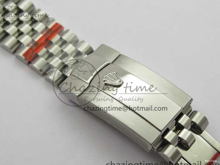 MiroTime 0327 DateJust 41MM 126334 904L SS VRF 1:1 Best Edition Silver Dial Crystals Markers on SS Jubilee Bracelet A FashionForward 2907